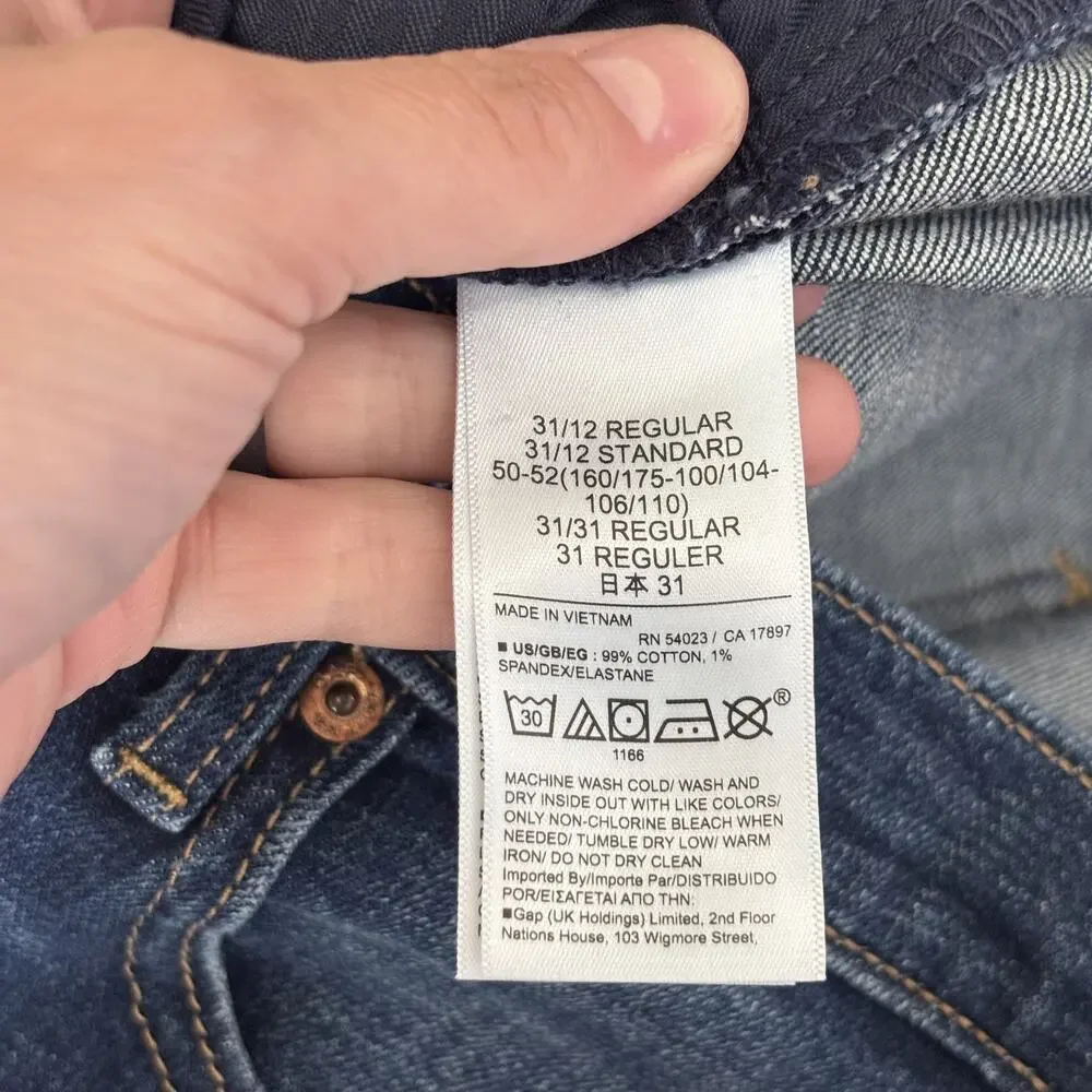 GAP cuffed jean